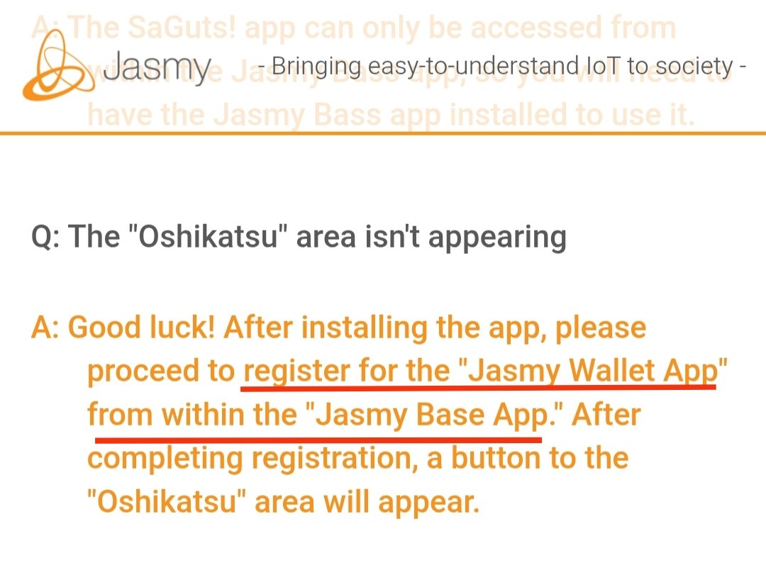 "#JASMY WALLET" is available in the "JASMY BASE app".