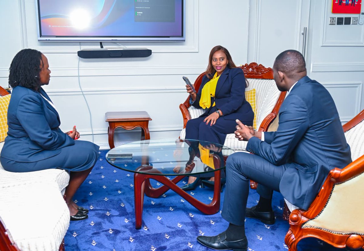 State Department for Public Health (@publichealthmoh) on Twitter photo PSs <a href="/psmuthoni/">Mary Muthoni Muriuki, CBS, HSC</a> Public Health and Dr. Ouma Oluga -Medical Services hosted PS Dr. Esther Muoria (TVET) to explore collaboration on curriculum, training & innovation for a skilled health workforce.
v.gd/90AjRm PSs <a href="/psmuthoni/">Mary Muthoni Muriuki, CBS, HSC</a> Public Health and Dr. Ouma Oluga -Medical Services hosted PS Dr. Esther Muoria (TVET) to explore collaboration on curriculum, training & innovation for a skilled health workforce.
v.gd/90AjRm