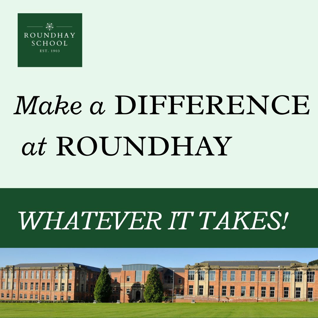 We are delighted to welcome back staff and students today as we embark on a new academic year. 

The energy, drive, and determination for success and excellence is buzzing throughout both campuses, with an opportunity to do whatever it takes to succeed. 

#WeAreRoundhay