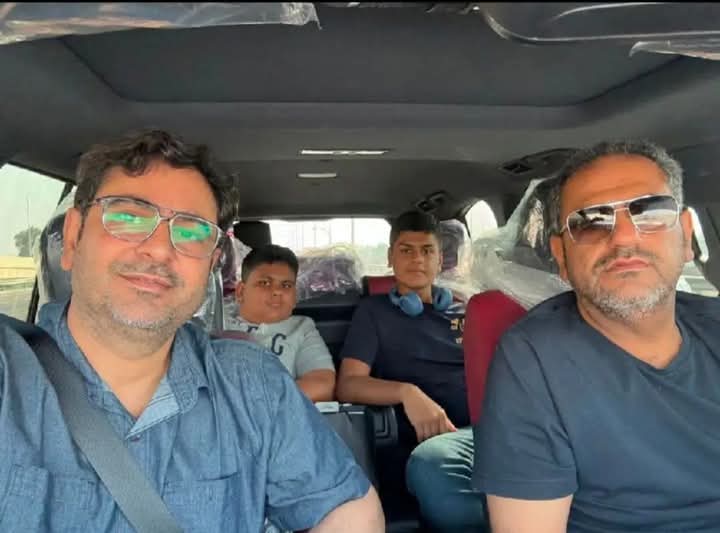 With My life at Dubai