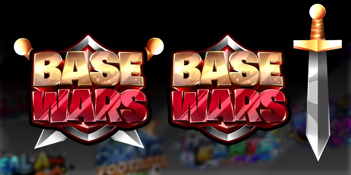 BASE WARS⚔️🛡️(LOGO)

Can’t have a war without a good weapon

Discord: Limited_2x

Comms open✅💰

[#RobloxDev #roblox #robloxart #robloxlogo #art #logo #gamelogo #GraphicDesign ]

🚨Likes and retweets appreciated🚨