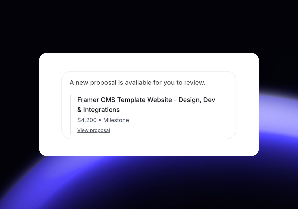 Just secured my highest <a href="/contra/">Contra</a> gig. $4.2k

DM from client, no application, single call, deal signed 💪

🔗 contra.com/melodyonyeocha