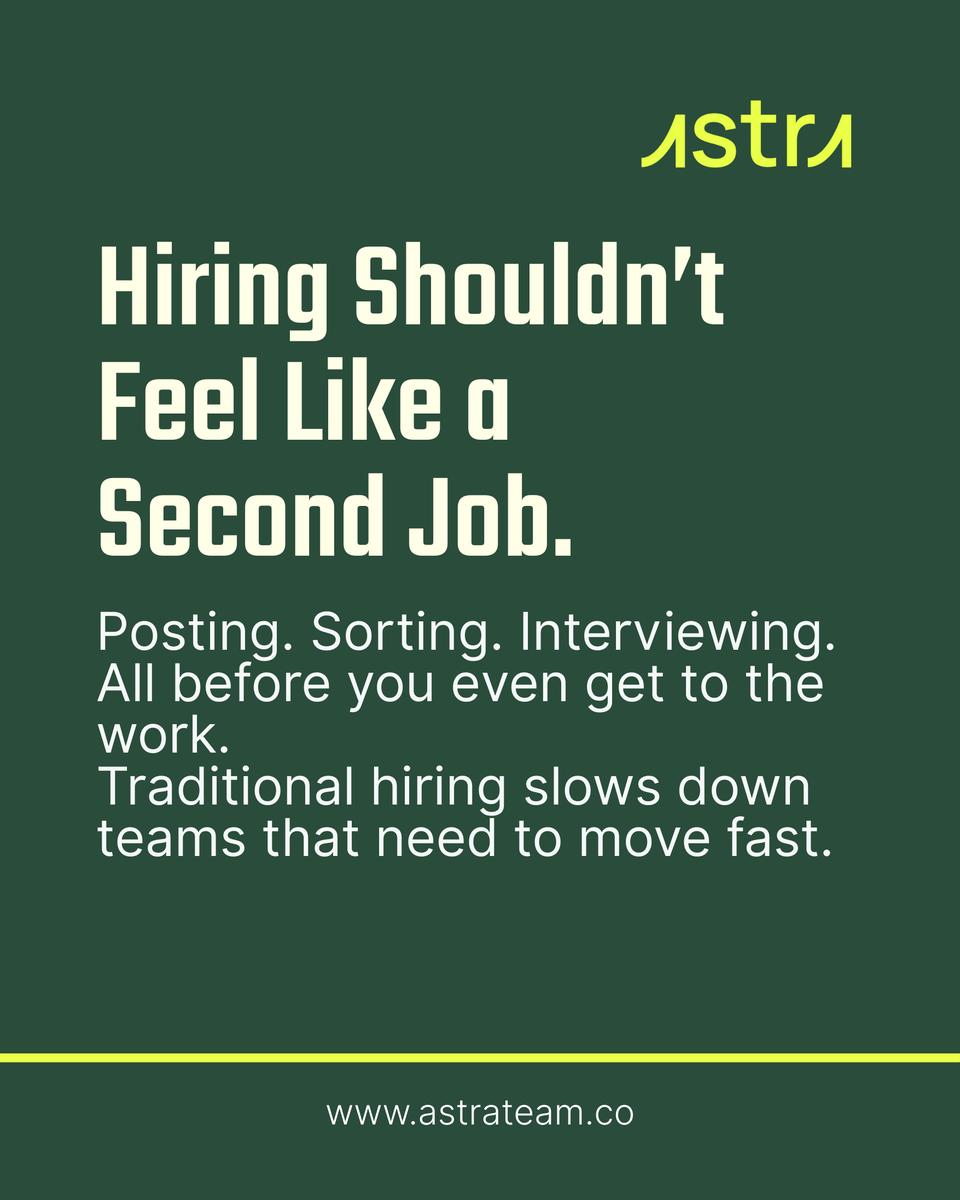 _astra_design's tweet image. At Astra, we’ve already done the interviews — so you don’t have to.
Just pick, plug, and go. Our pre-vetted UI/UX designers 
No delays. No guesswork. Just real talent, real fast.

💻 astrateam.co 

#AstraDesigns #RemoteDesignPartner #UIUXDesigners #FastHiring