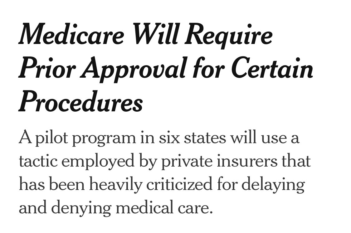 The Trump administration wants to let private AI companies, not doctors, decide if Medicare patients get covered for procedures like spine surgeries or steroid injections. 

These companies have a financial incentive to deny care. I won’t let Arizona seniors be used as guinea