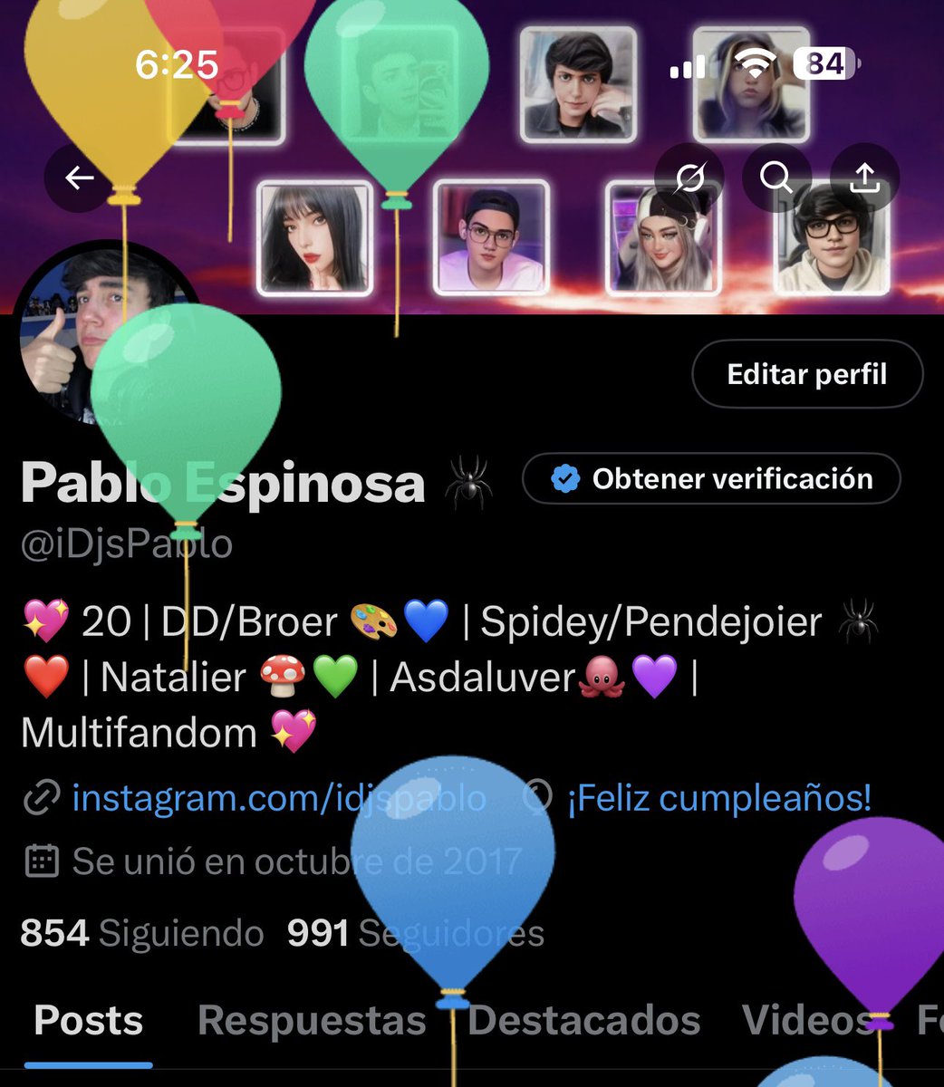 iDjsPablo's tweet photo. Otro añito más de vida y aquí seguimos, cada vez mi cuenta se hace más fantasma jajaja https://t.co/Z1eTn3l61N