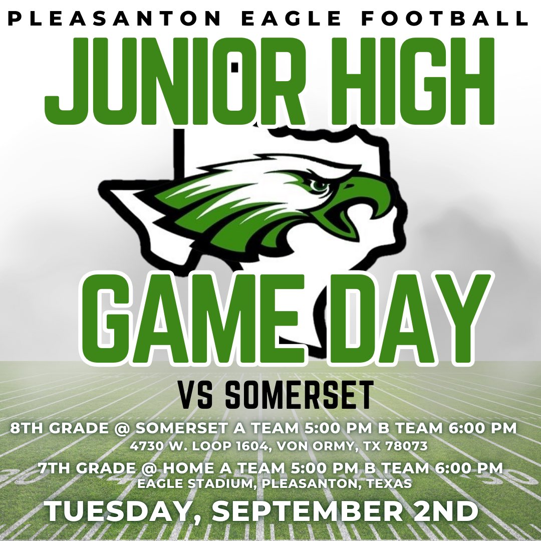 Pleasanton Eagle Football tweet media