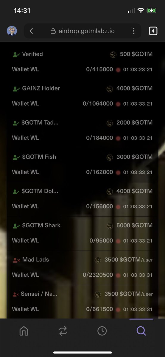 K03rb3l's tweet photo. I'm eligible for an allocation of $GOTM 🪂 

@Gainznfts have partnered with some of the biggest projects in the space 

Madlads, Galactic Geckos, Okay bears, Solana Sensei, Cyber Frogs, Matrica, DKS, D3fenders, Stoned Ape Crew Plus many more.  

#GOTMDROP https://t.co/aDbB1NwQNp