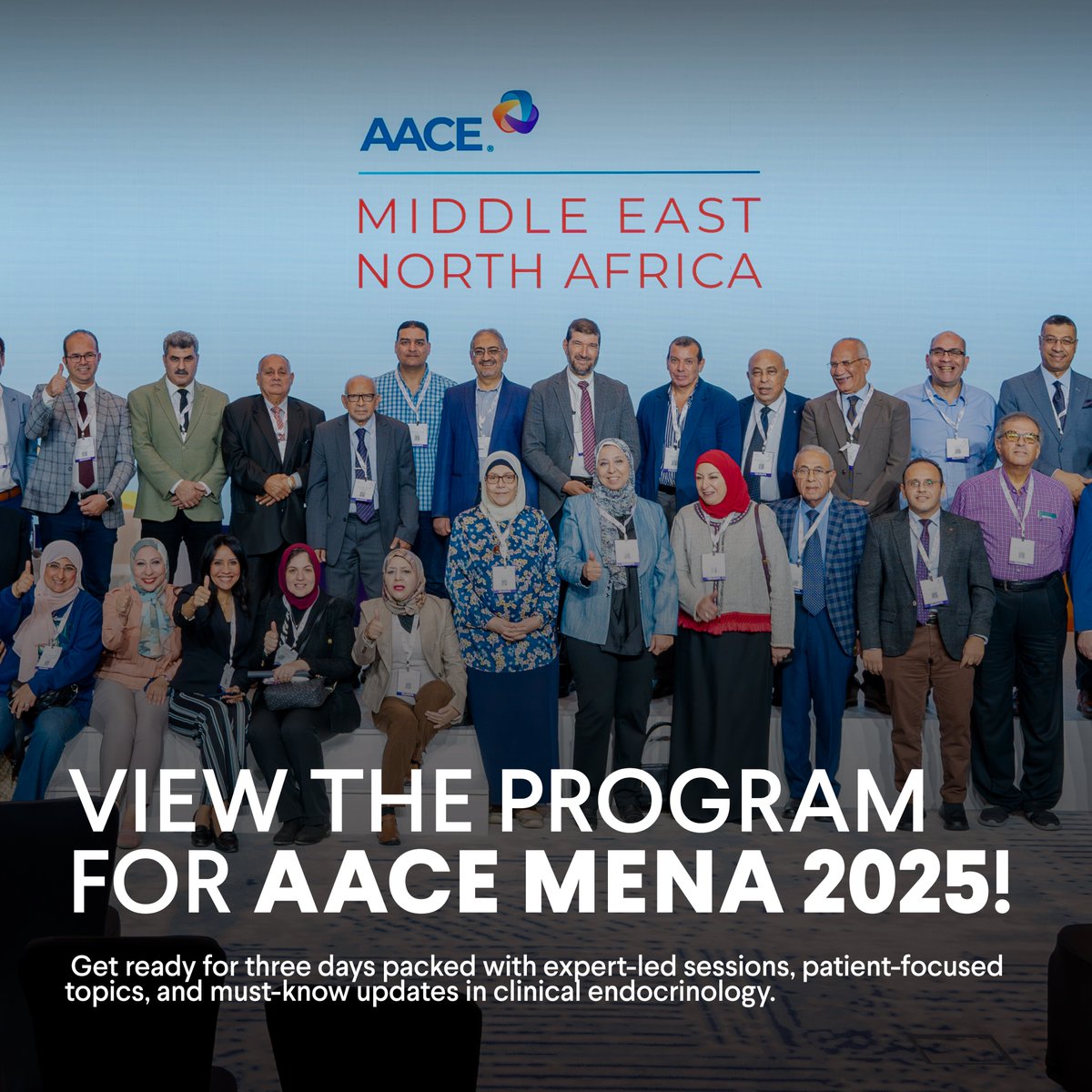 📖 The AACE MENA 2025 program is live!

3 days of cutting-edge sessions, expert insights &amp; networking await you.

🔗 View the program: pro.aace.com/events/2025/me…

🎟 Register: pro.aace.com/events/2025/me…

#AACEMENA #AACEMENA25 #Endocrinology #DiabetesCare