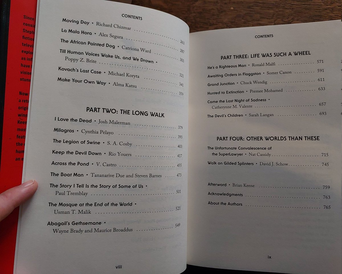 The End of the world as we know it is an absolute beast. And look at these names!