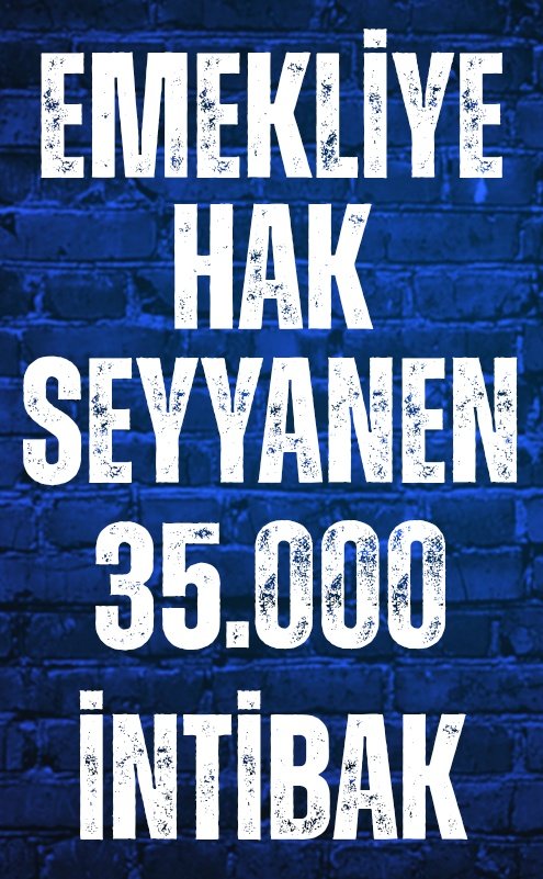 EMEKLİYE HAK
SEYYANEN 35.000 ve İNTİBAK‼️

#TüikEliyleEmekliyeKıskaç
#5000KısmiyeKomplo
İlkay Gündoğan Leao Özgür Çelik 
Ederson Trabzonspor Özgür Özel 
Susmayın Haykırın #enflasyon Putin Trump CHP Talisca Adalı 
Gürsel Tekin