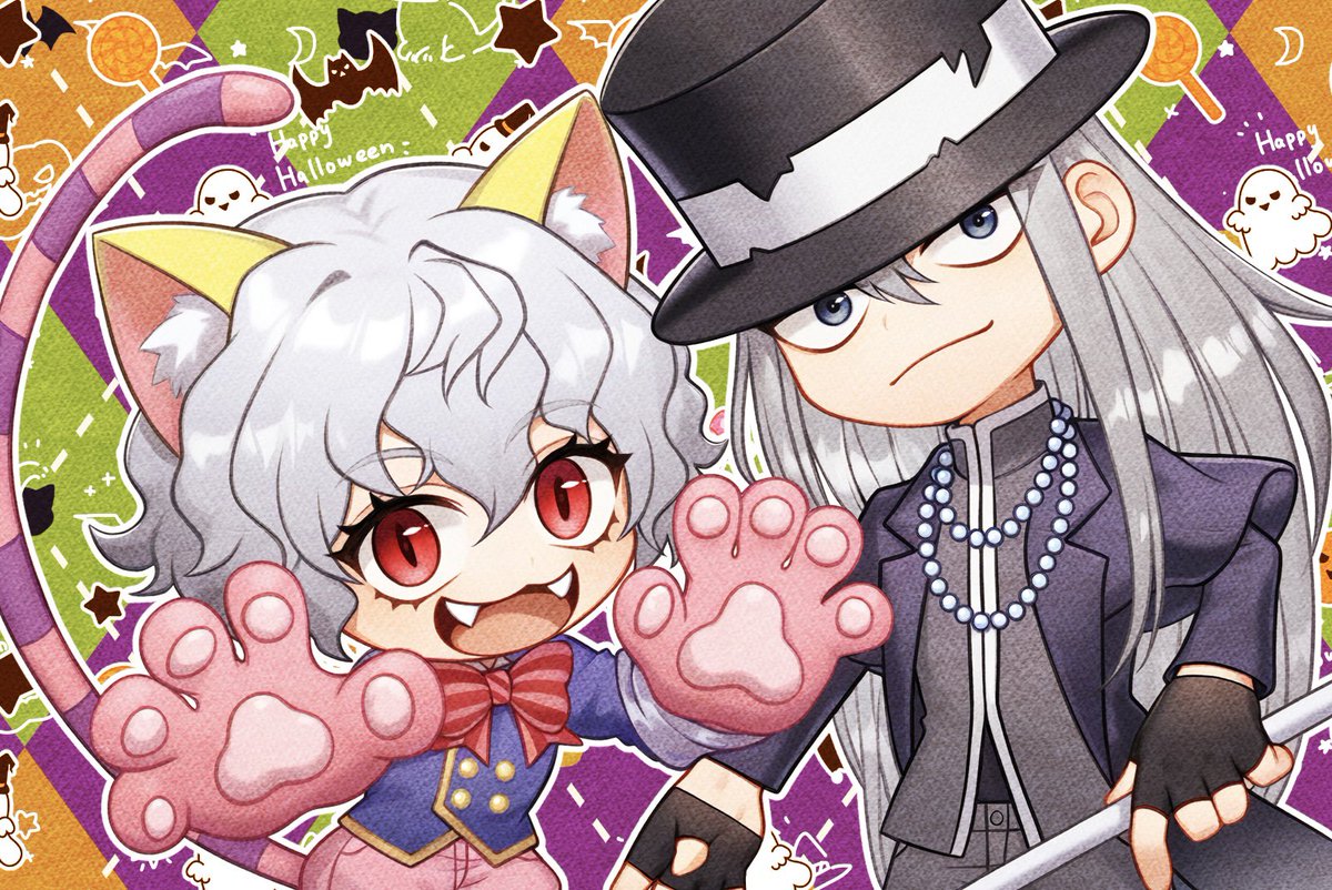 #季節外れのハロウィンパーティーM2025
#hxh
#hxhfanart

【15/16】
準備ができたら みんなで一緒に