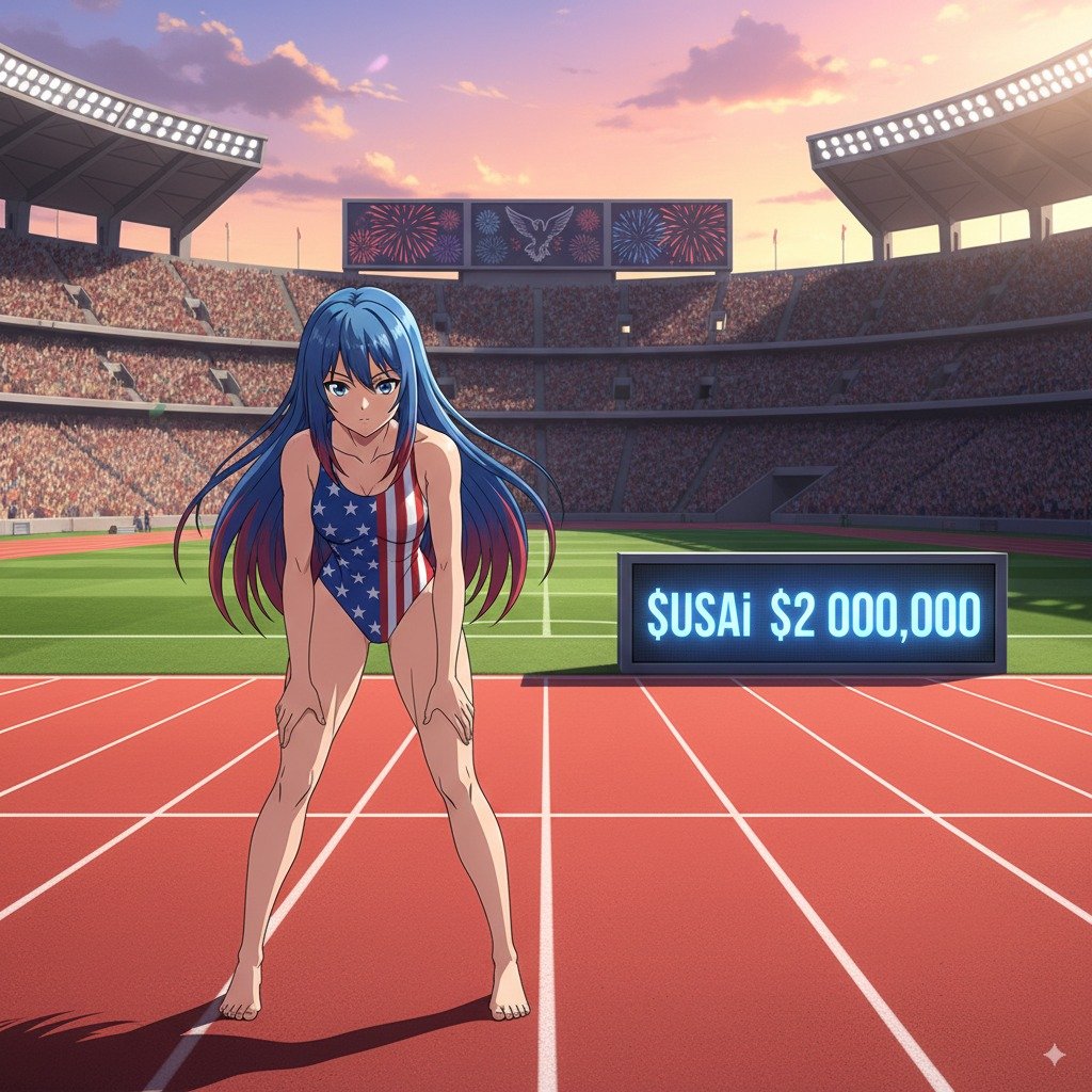 0xJulia_web3's tweet image. All we need for $USAi to get back to ATH:

- The team drops a roadmap
- @KyeGomezB gives $USAi another shout
- We reclaim the $1M psychological level
- Paper hands are off the boat
- Holder count &amp;gt; 3,000

One hourly candle and we’re at $2M