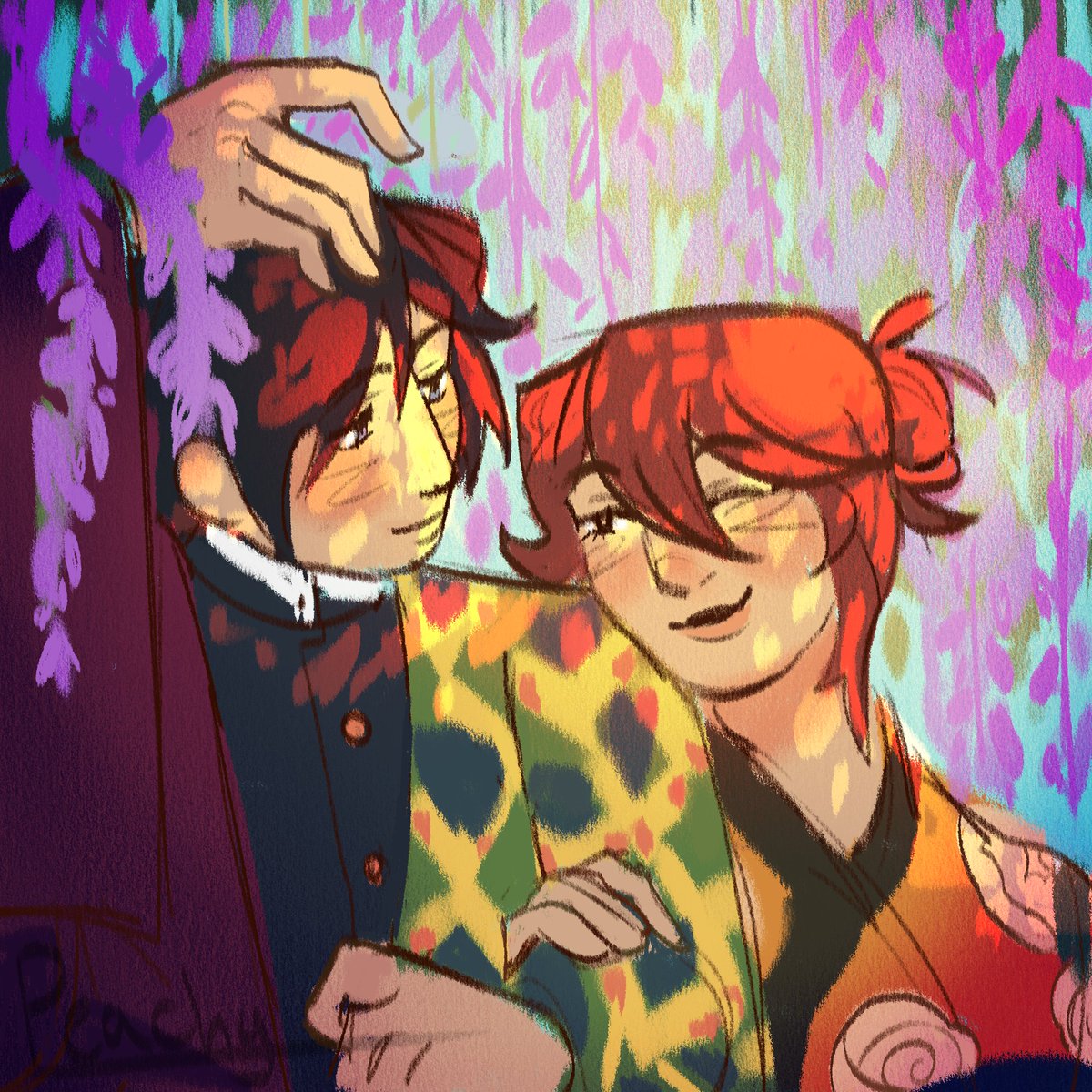 ANOTHER ART TRADEEE this time with <a href="/saiuwaz/">saiuwaz</a> :DD!!

They looks so soft imma explode
#yumetwt #yumeship #yumeshiptwt #yumeshipping