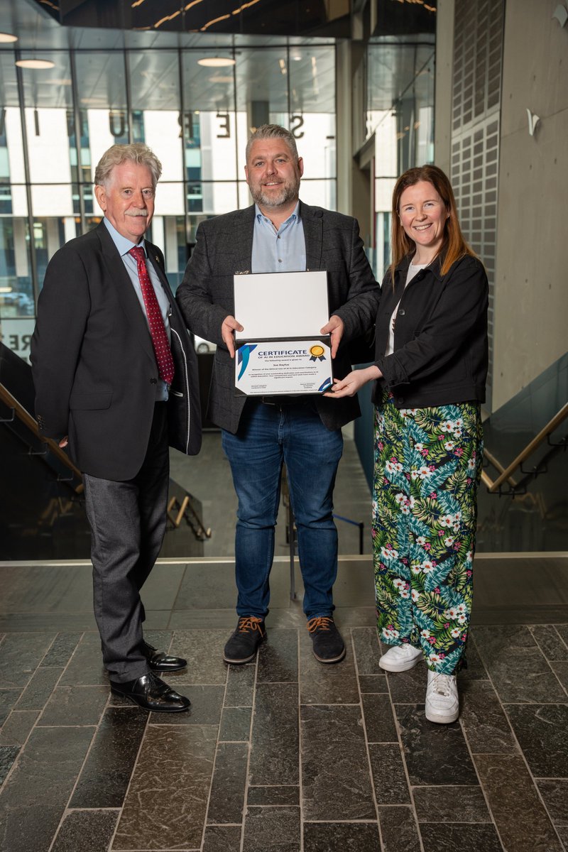 C_learning_net's tweet image. Big win for #AIinEducation!
Merlyn Mind takes home Ulster University’s Ethical AI in Education Award for empowering teachers & supporting inclusive classrooms. 🌍✨
👉 c-learning.net/news/merlyn-mi…
#EdTech #ResponsibleAI #Education