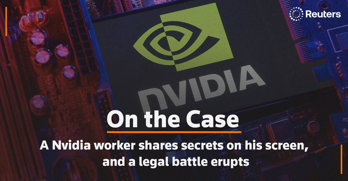A federal judge in California has greenlit a trade secrets lawsuit filed by automotive tech supplier Valeo against Nvidia for trial in November, raising thorny intellectual property issues. 

Read more about the case in <a href="/JgreeneJenna/">Jenna Greene</a>'s latest column reut.rs/47oN1RR