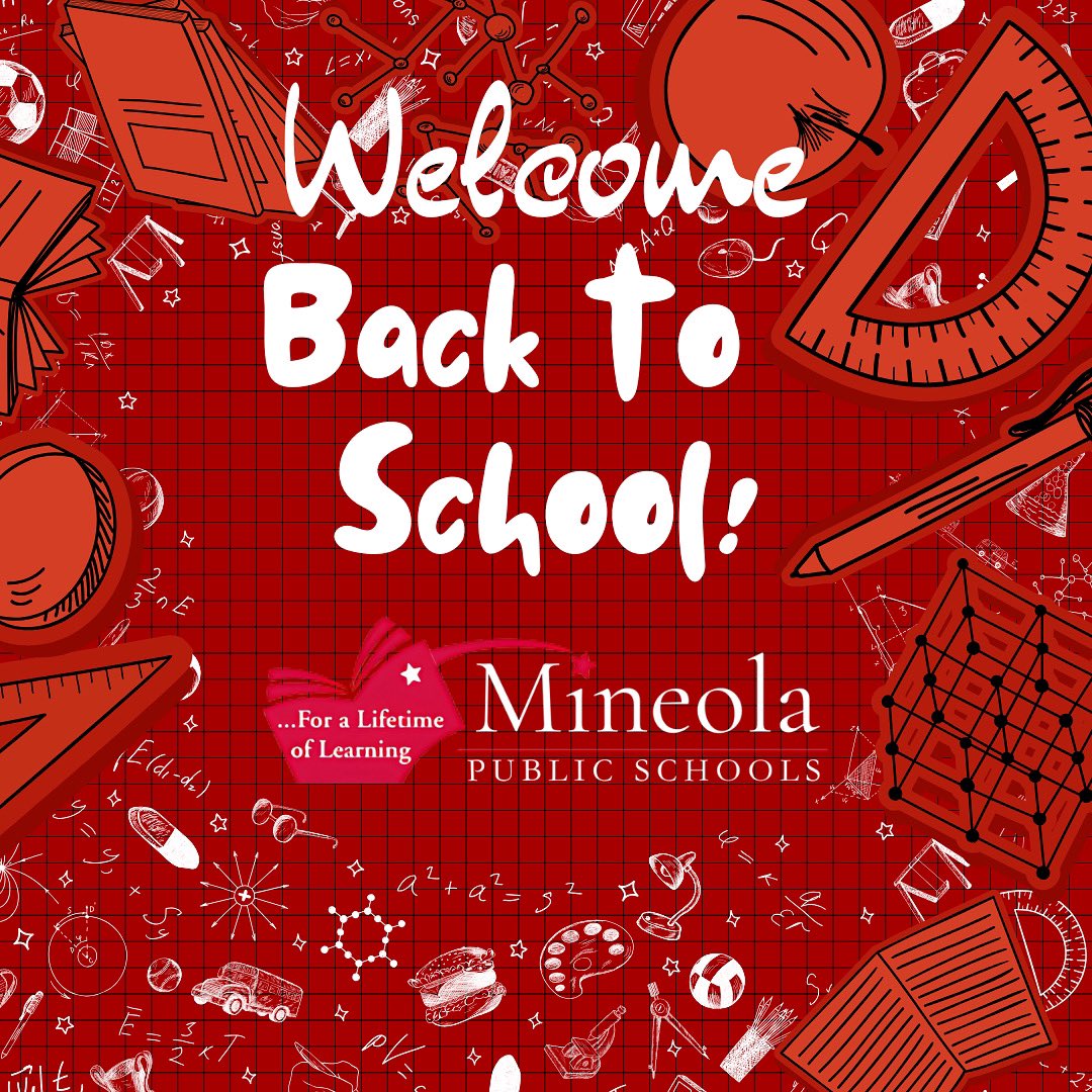 It’s the First Day Back to School #MineolaProud