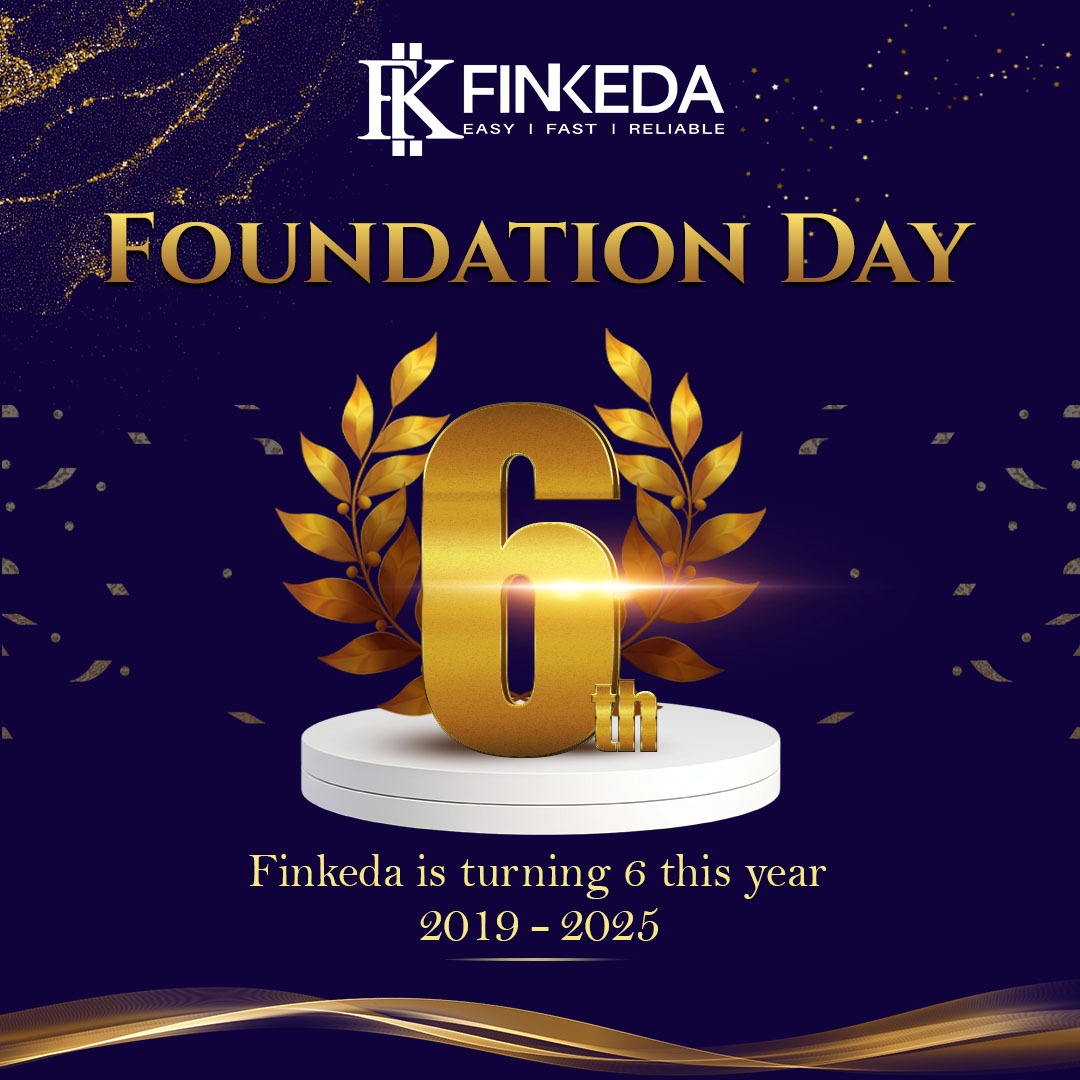 6 years strong, powered by trust &amp; togetherness!
Happy 6th Foundation Day to our Finkeda family &amp; Finkeda Saathis.

Jab Baat Paise Ki Ho, To Sirf Finkeda.

#Finkeda #6YearsOfFinkeda #FoundationDay