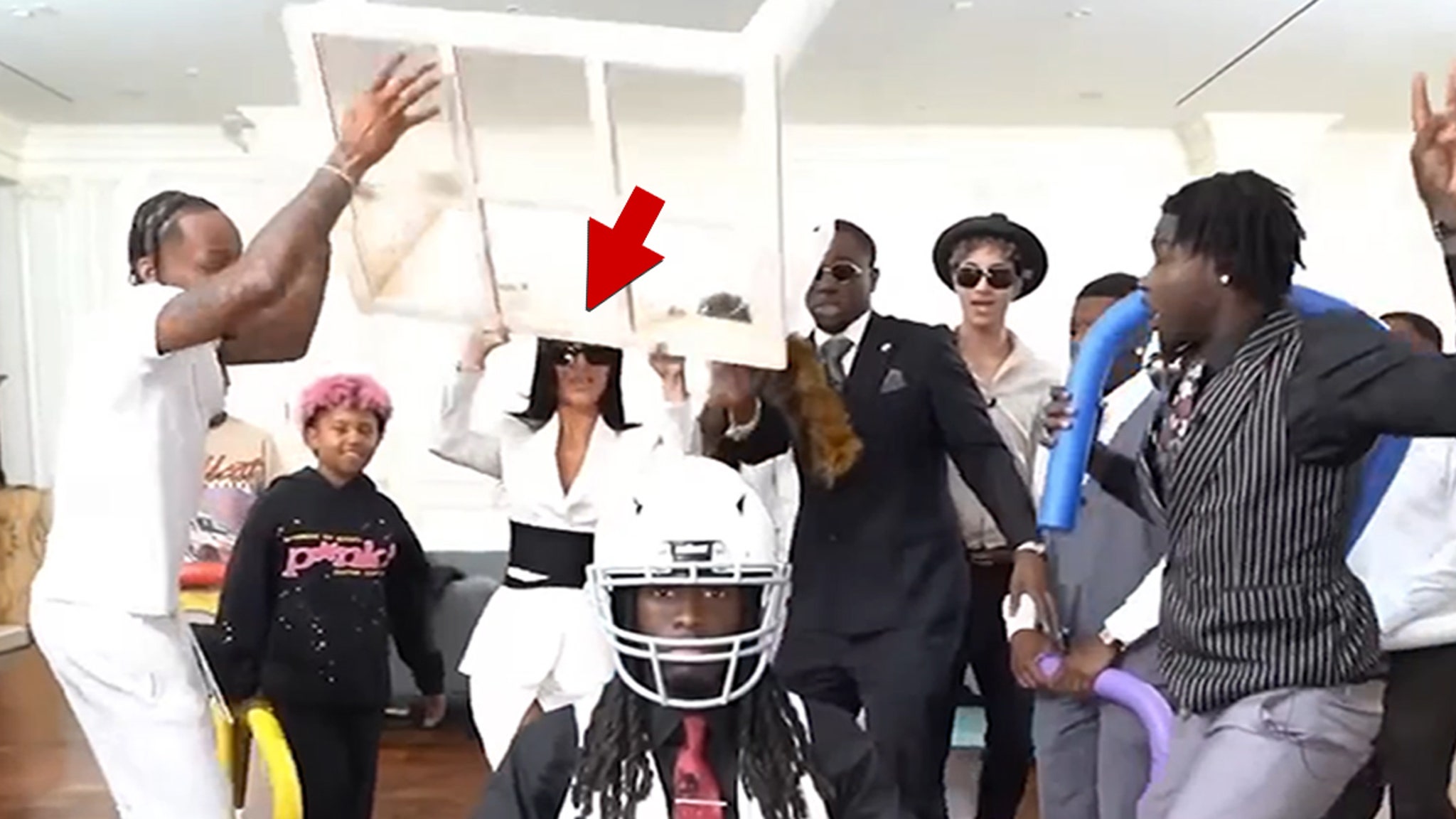 TMZ on X: "Kim Kardashian & Saint West Toss Table on Kai Cenat in Live  Stream Prank https://t.co/xFNrbHZkez https://t.co/T2v06P9ne9" / X