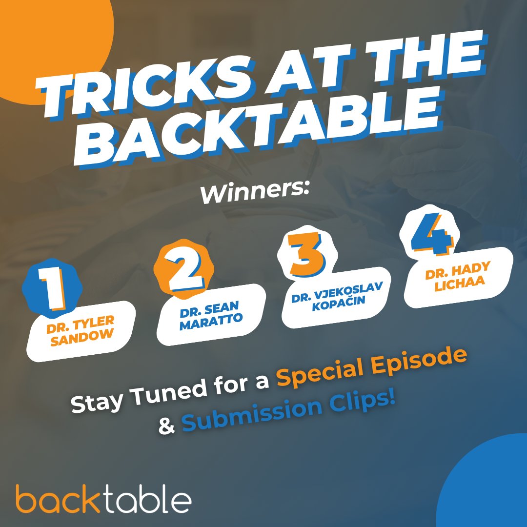 BackTable Vascular and Interventional tweet media