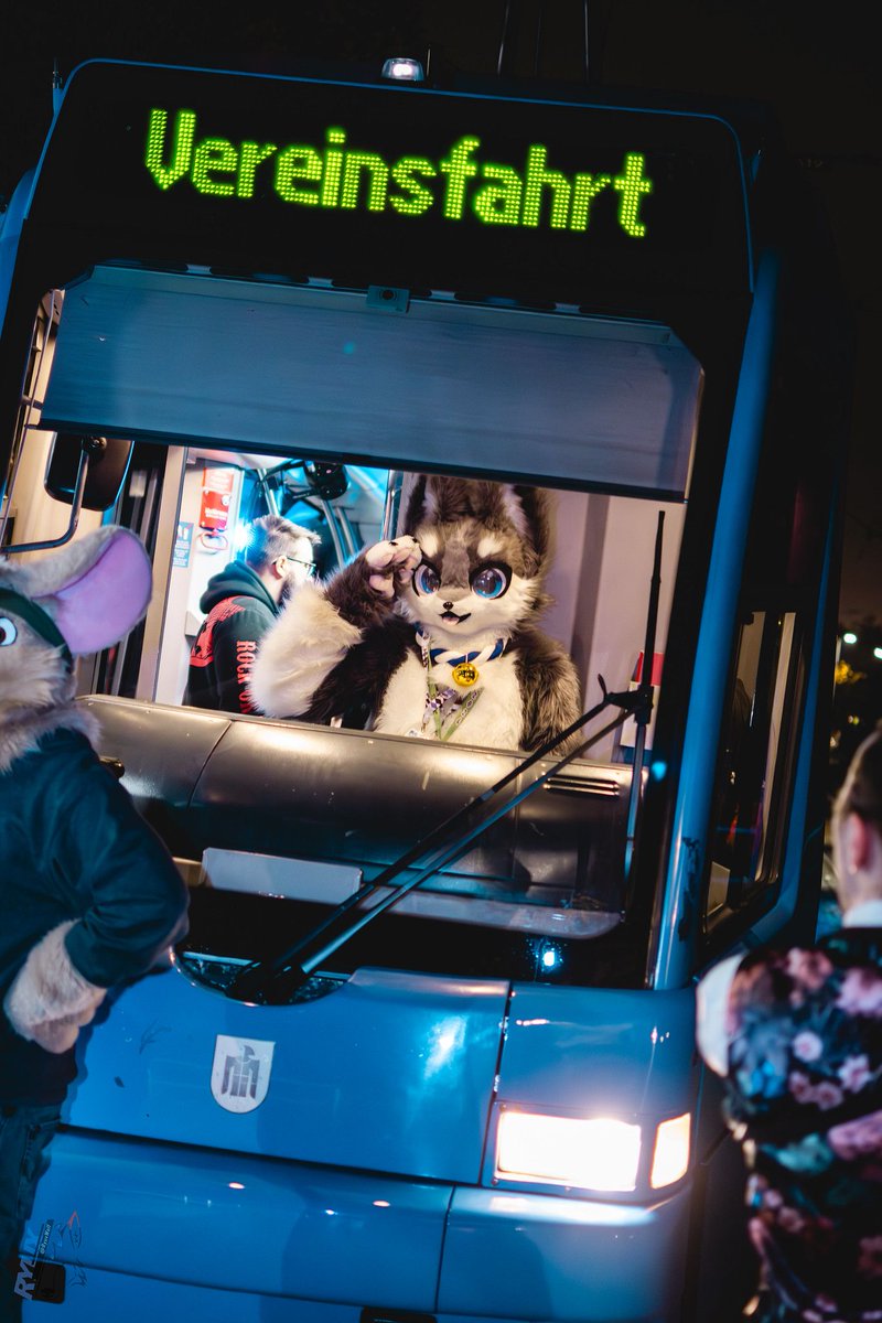 Save the Date!

🚋 #Furrytram 2025 Regtermin
📅 ab 14.09.2025
🎟️ Ticketpreise müssen wegen neuer Verträge leider angepasst werden. Wir prüfen aber noch Sparoptionen – finale Infos nächste Woche! 

📷 RyuxWolf

#fursuit #muenchnerfurs #sonderfahrt #furry