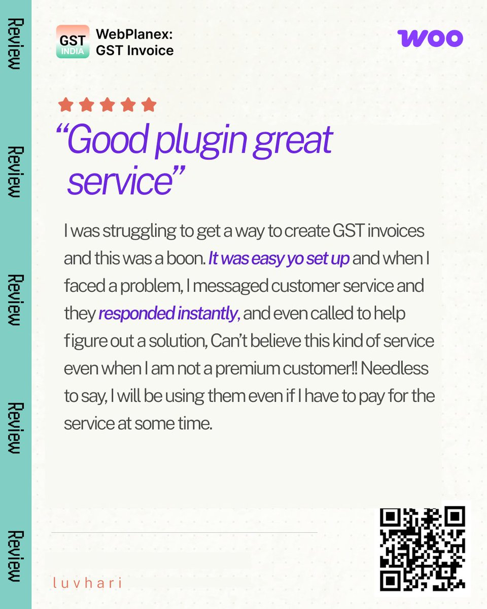 Tired of messy billing? 🧾
We reviewed the WebPlanex GST Invoice App — and it’s a lifesaver for Shopify stores in India 🇮🇳.
✅ Auto GST invoices
✅ Quick setup
✅ 5⭐ merchant reviews
Read why it’s a must-have → apps.shopify.com/gst-invoice-in…