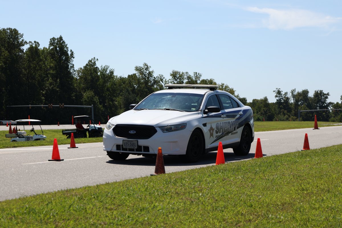 CCSOVA's tweet image. The Sheriff’s Office 41st Basic Academy has started two weeks of intensive driving instruction, including timed tests and tactical driving courses. We wish our recruits the best as they continue their training journey! #BasicAcademy #Sheriff #Recruits