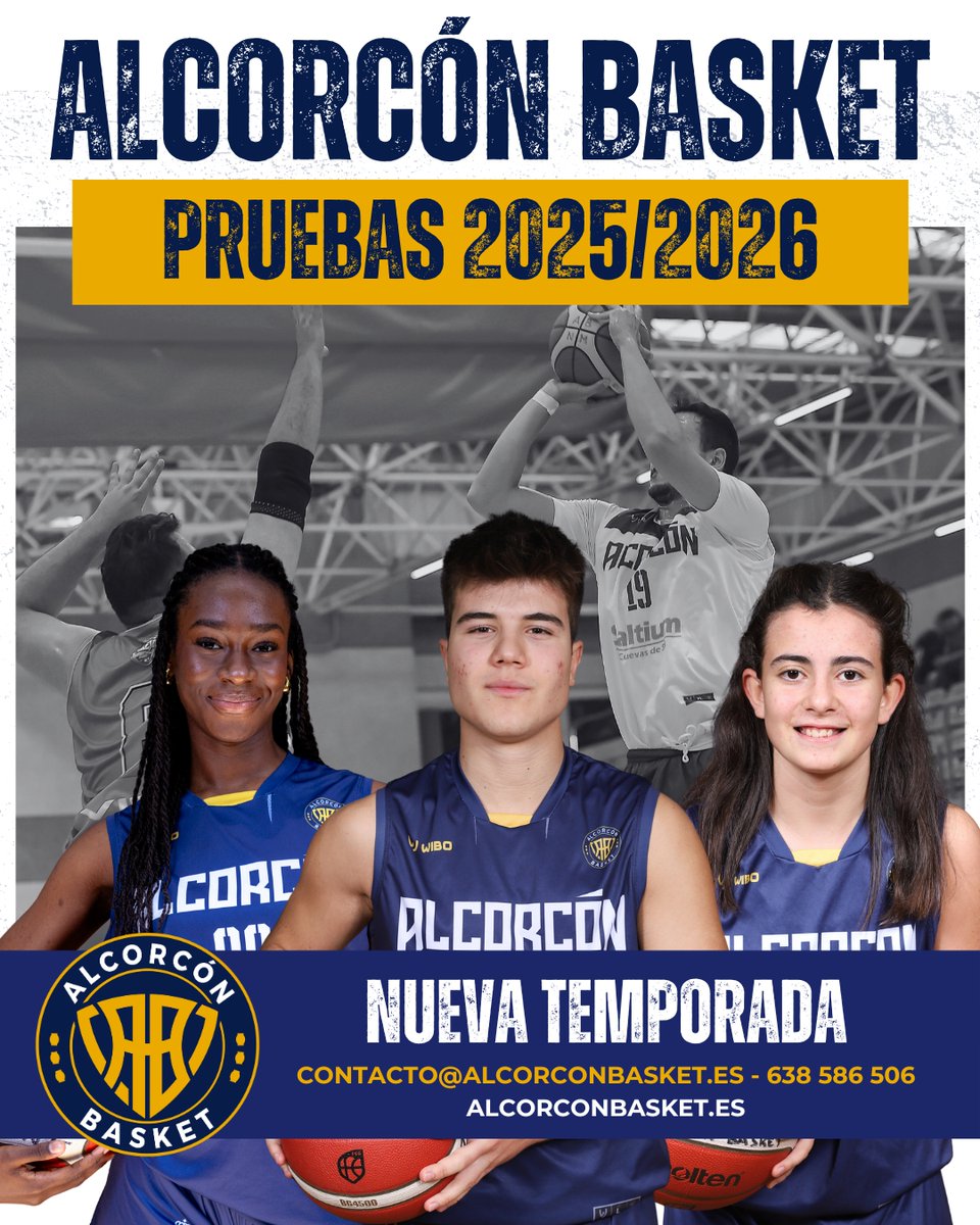 📣 ¡PRUEBAS DE ACCESO SEPTIEMBRE!
🎯 TEMPORADA 2025/26

¿Quieres formar parte del 💙 Alcorcón Basket?
Estamos buscando talento para nuestros equipos masculinos ⛹🏻‍♂️ y femeninos ⛹🏼‍♀️.
🔥 Ya puedes inscribirte a las pruebas de acceso aquí:
alcorconbasket.es/pruebas-alcorc…