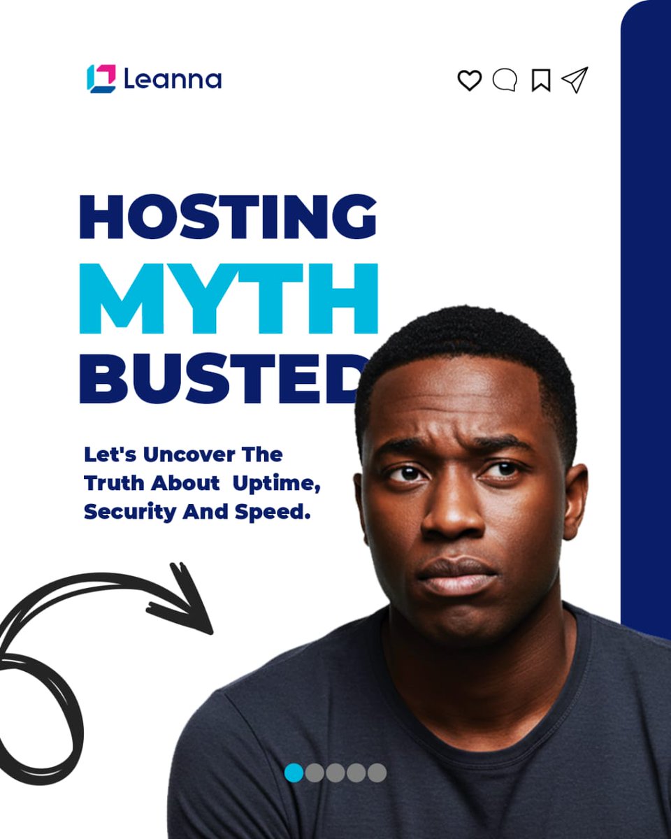 leannahosting's tweet image. Hosting myths busted: Here’s the truth about uptime, security, and speed.
Join a hosting that delivers on up time, speed and security join Leanna at leanna.ng
#HostingMyths #WebHostingTips #WebsiteSecurity #WebsiteSpeed