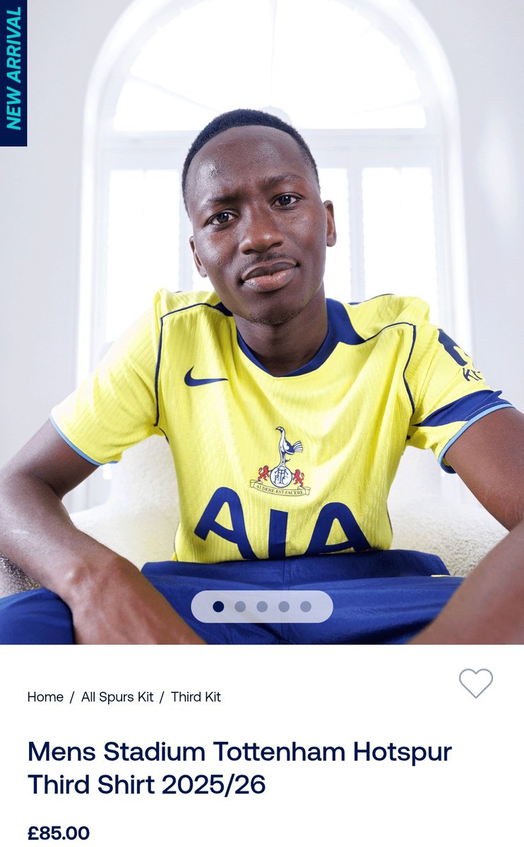 LisaYidetteWHL's tweet photo. I loved my yellow #Tottenham #Holsten shirt back in the day.I can't remember the cost. It was pre-kids, so money was my own.But  £85 for the THIRD team shirt? 
Naff off! I usually buy a youth shirt,as I can fit into one,but even they are £65 🙈Such a rip off
@dhgate here I come! https://t.co/D4kL7HPAU5