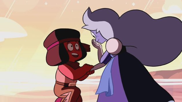 parroset's tweet image. Wait a second

Awesome lesbian couple vs evil and intimidating horse?

#StevenUniverse