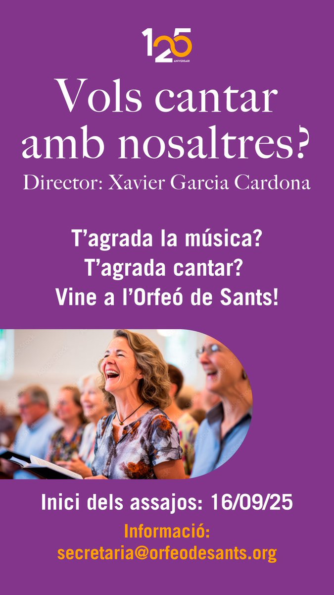 ORFEÓ DE SANTS tweet media