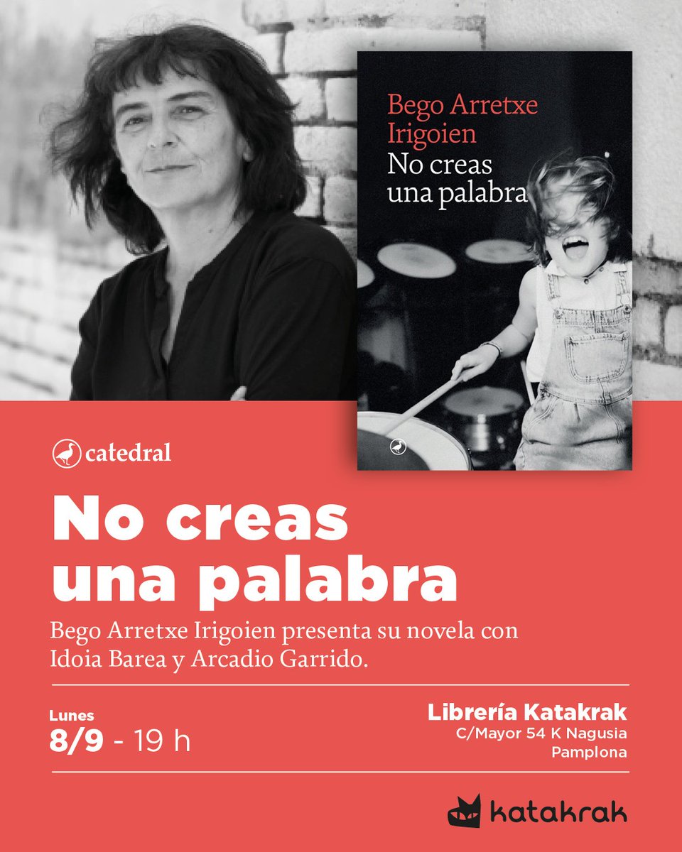 Este próximo lunes a las 19h nos vamos a Pamplona. Librería <a href="/katakrak54/">katakrak liburuak</a> 
Os esperamos!!!
<a href="/CatedralBooks/">Catedral</a>
