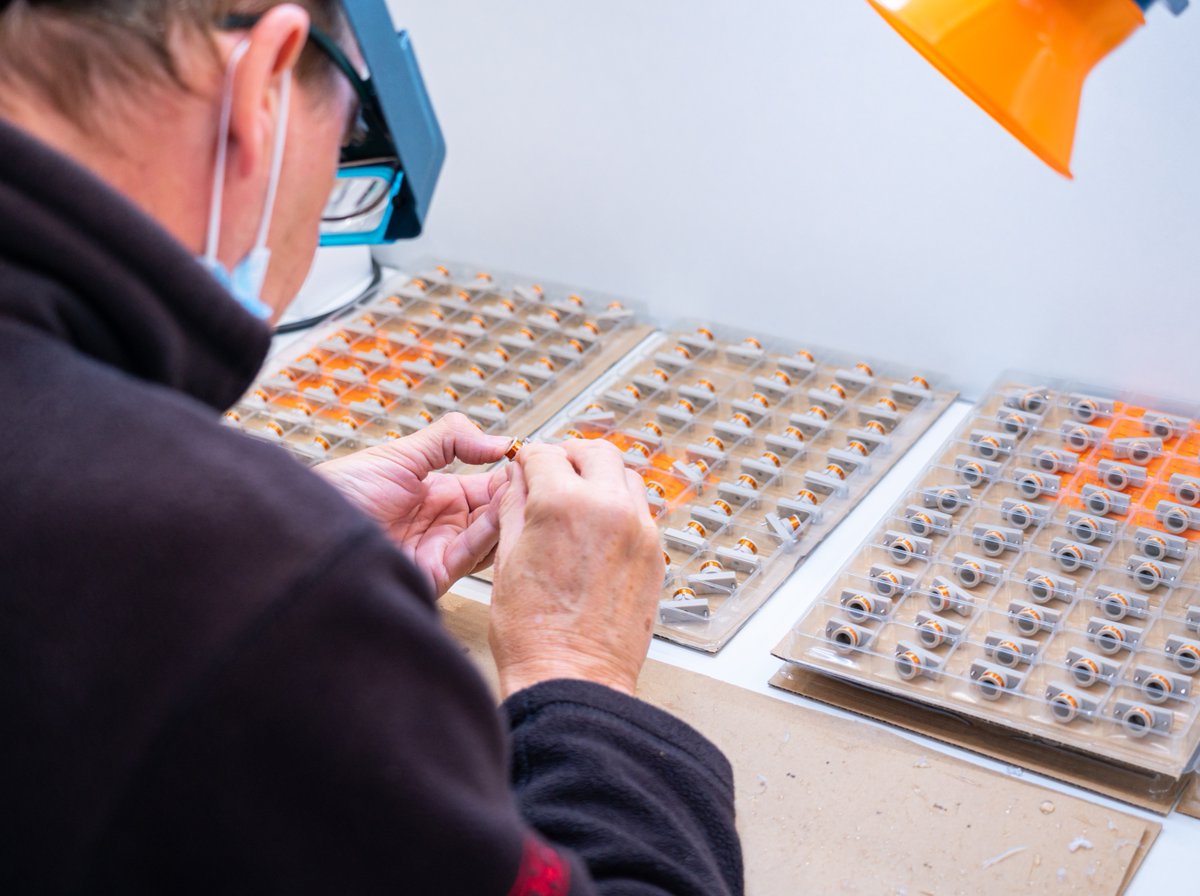 Starting off the new month in the assembly department. 🌟

Here is where we take coils, transformers, PCBs, connectors, cables and other components and turn them into complete, ready-to-use electro-mechanical assemblies like proximity locks and LVDTs.

#UKmfg #CoilWinding