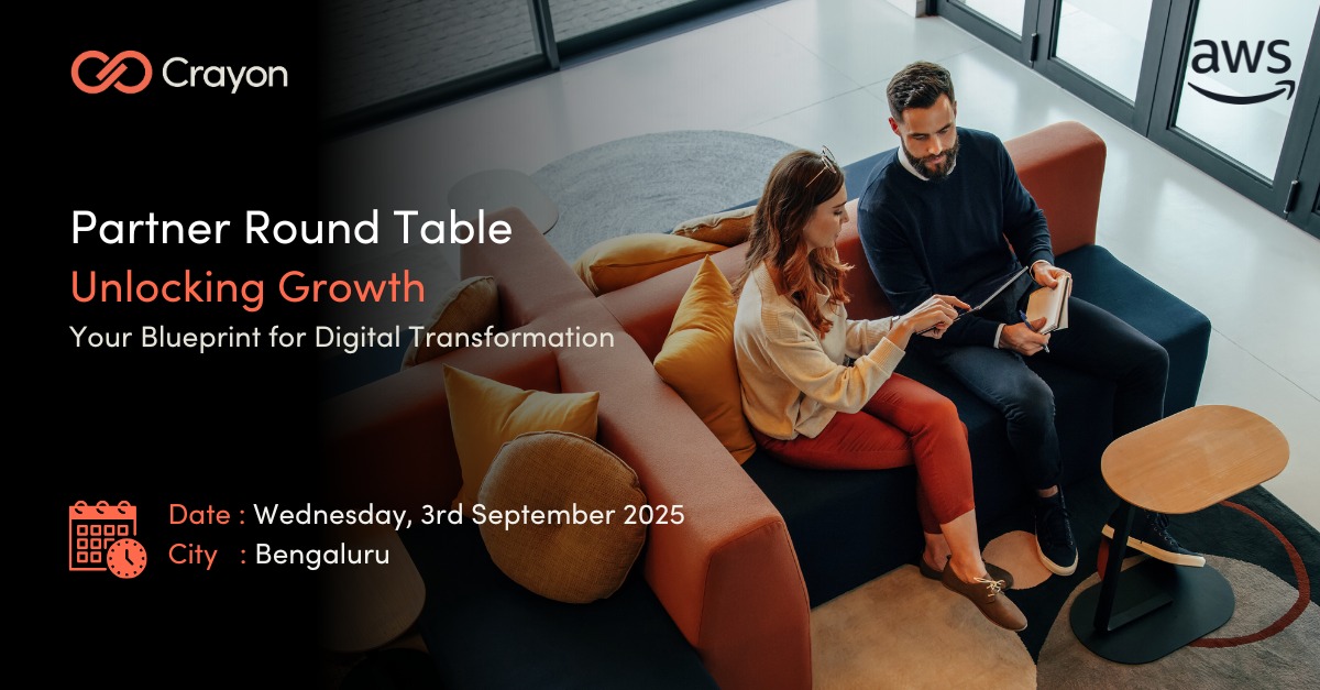 AbhijeetKly's tweet image. @CrayonIT 
Learn how a strategic collaboration with Amazon Web Services (AWS) and Crayon can help your business thrive. 

#PartnerRoundtable #Partnership #Collaboration #JGTM #Bengaluru