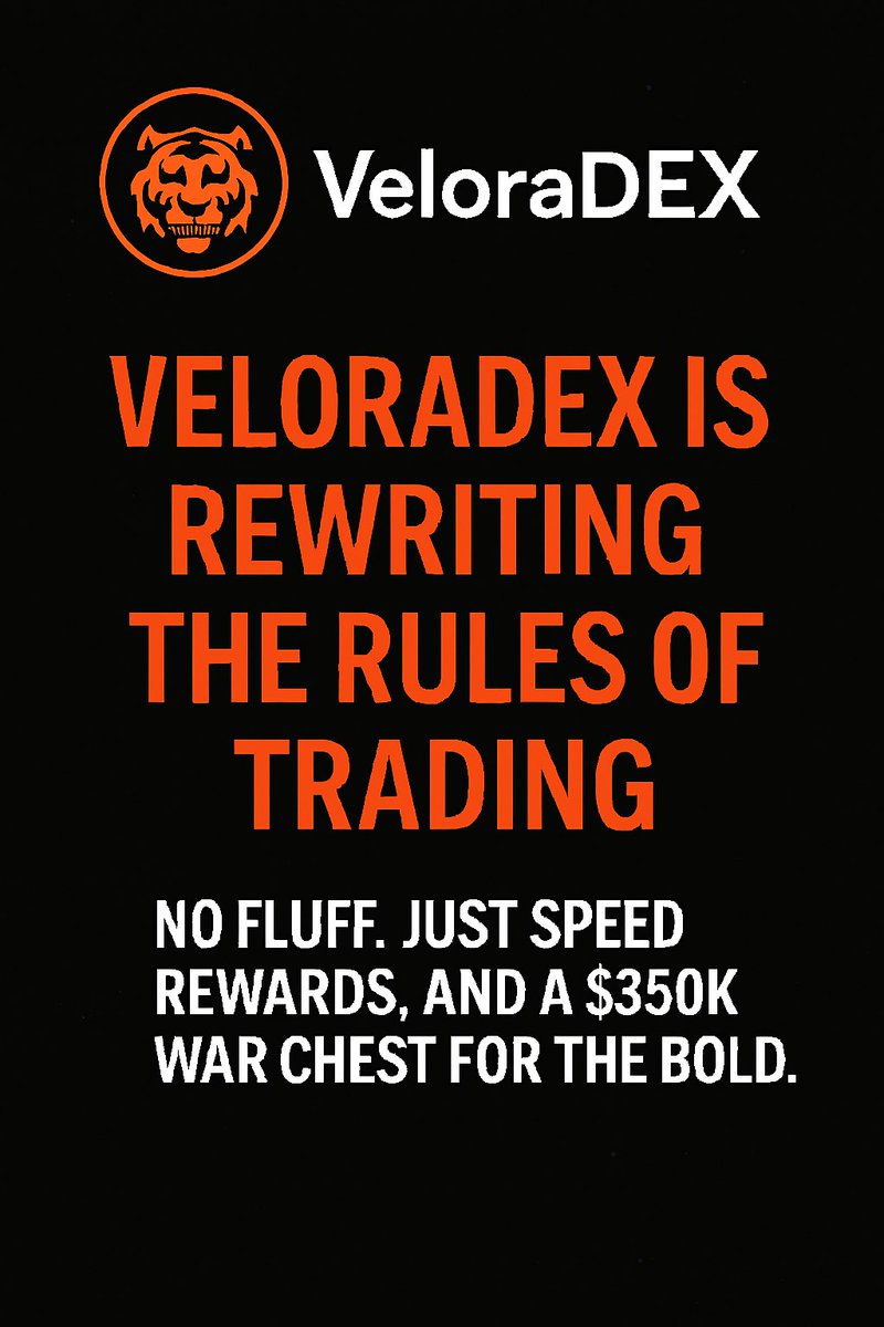 Tomas (@tomasabiyu) on Twitter photo VeloraDEX isn’t just fast—it’s feral.
Built for traders who don’t flinch.
No fluff. No friction.
Just raw speed and real rewards.
$350K in the wild for those who dare.
I’m not watching—I’m hunting.
#RecallNet <a href="/VeloraDEX/">Velora (formerly ParaSwap)</a>
#bb27 <a href="/cookiedotfun/">Cookie DAO 🍪</a>
#web3 VeloraDEX isn’t just fast—it’s feral.
Built for traders who don’t flinch.
No fluff. No friction.
Just raw speed and real rewards.
$350K in the wild for those who dare.
I’m not watching—I’m hunting.
#RecallNet <a href="/VeloraDEX/">Velora (formerly ParaSwap)</a>
#bb27 <a href="/cookiedotfun/">Cookie DAO 🍪</a>
#web3