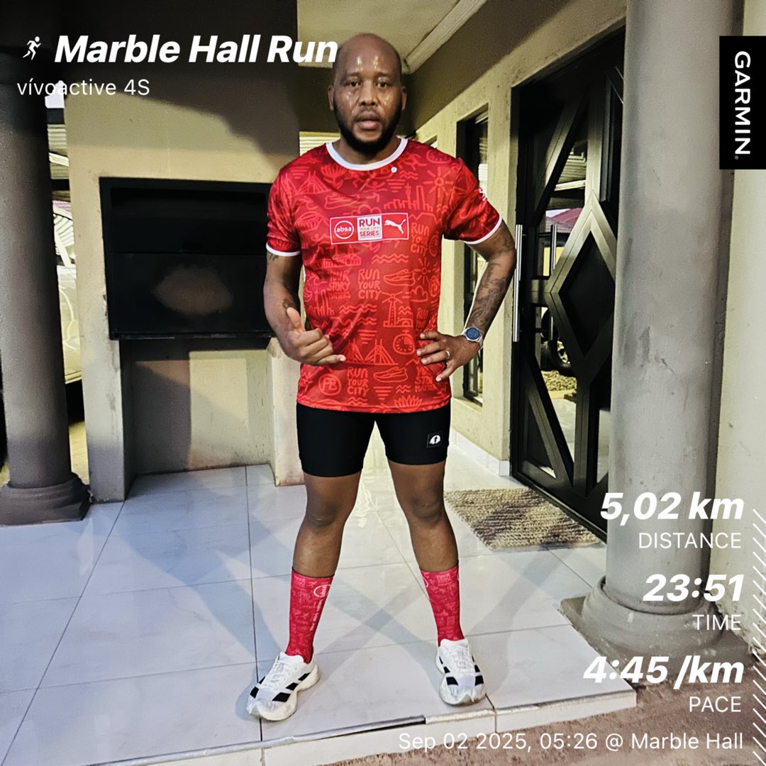 rhinono26's tweet image. Consistency is key, time trial Tuesday. It will make sense 1day @MzansiAc @adidasZA Pro4 Pb smashed #RunningCommunity #Ashinthwela #iRS #FetchYourBody2025 #Untilwerunagain #kissmadologang #ichoose2BActive #IPaintedMyRun #TrapnLos #CETC @enockgoete #Tshabarefete #