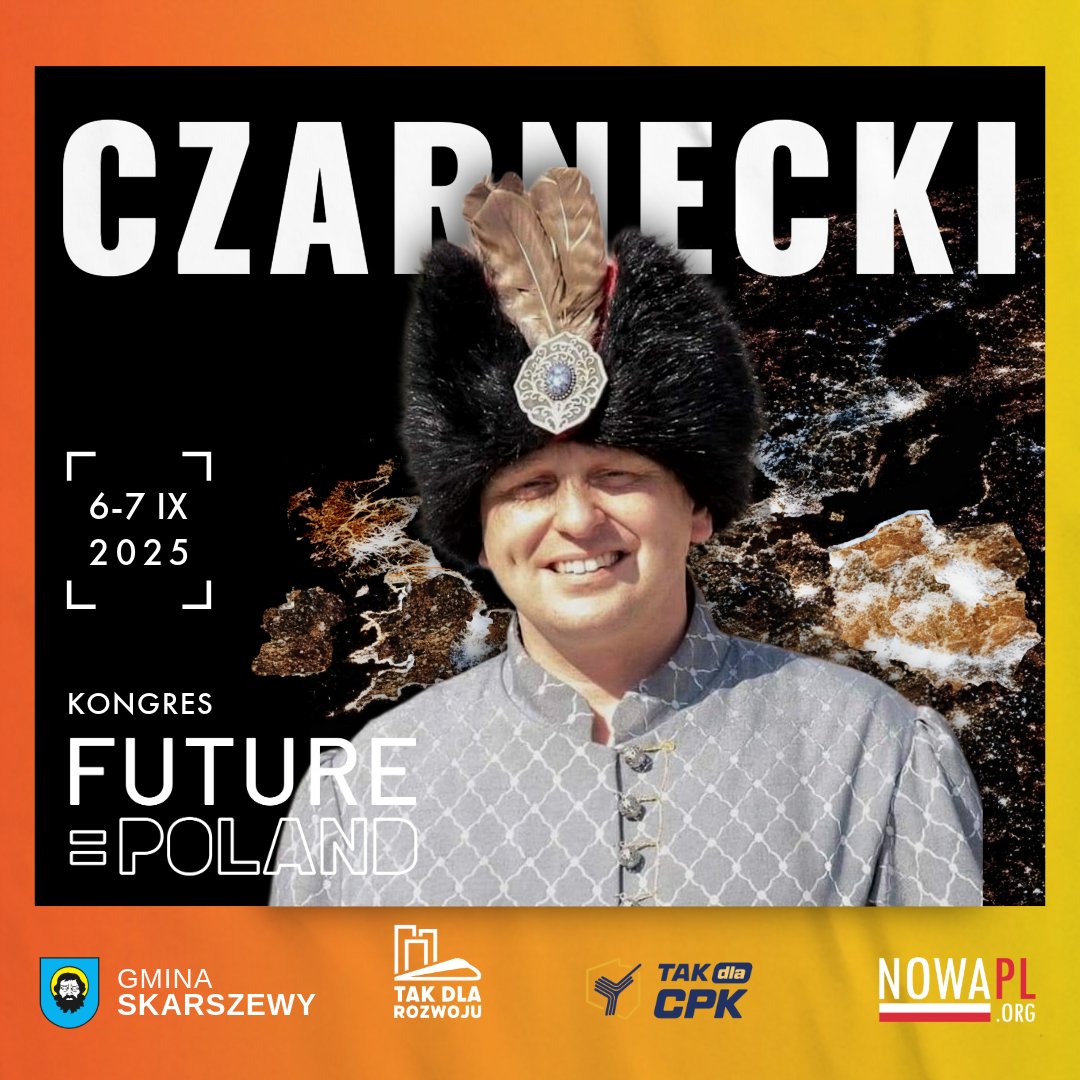 Do #FUTUREPOLAND dołącza Burmistrz Gniewa - Maciej Czarniecki. Jako samorządowiec konsekwentnie wspiera inicjatywy proinnowacyjne, stawiając na nowoczesne rozwiązania poprawiające jakość życia mieszkańców. Dzięki jego podejściu do ekologii w mieście rozwijają się projekty