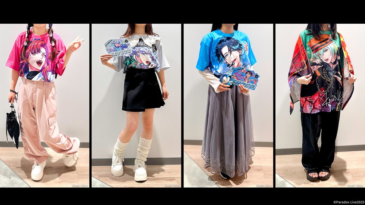 📢 5th Anniversary フルグラフィックTシャツ
—————————————————————

˗ˏˋ ⏰受注 受付中⏰ ˎˊ˗

スタイリングイメージをご紹介♪
ライブ服にもぴったり✨

【受注期間⚠️2025/9/16(火)18時まで】

詳細は #パラトラ をチェック👀
app.adjust.com/ns8zfdw

#パラライ