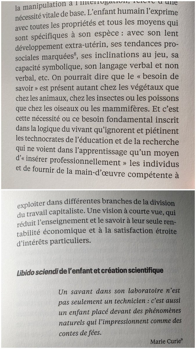 <a href="/unschorrigibles/">Les Unschorrigibles</a> <a href="/LED_A_/">Les Enfants D'Abord</a> <a href="/ief_infos/">instructionenfamille</a> <a href="/ief46lot/">IEF46</a> <a href="/CollectIEF93/">Collect'IEF 93</a> <a href="/CollectiefMontp/">Collectif #IEF Aca Montpellier</a> <a href="/LAIAassoIEF/">Association LAIA</a> <a href="/CollectIEF27/">COLLECT'IEF Haute-Normandie 27&76</a> <a href="/enfance_libre/">Enfance Libre</a> Le sociologue <a href="/BernardLahire/">LAHIRE Bernard</a> tire la sonnette d’alarme sur l'obsession de l’évaluation à l’école. Les technocrates de l'#Éducation piétinent le besoin de savoir ; ils et elles méconnaissent l'intérêt supérieur de l'enfant.
➡️  l.franceculture.fr/ICE
#SavoirOuPérir :