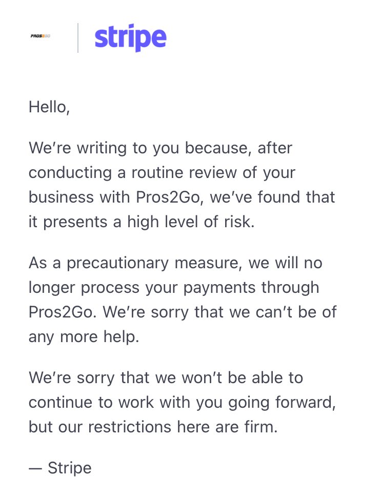 Post Your Experience Where Stripe Blocked Your Account, Promised to Refund Charges to your customers within 5 days, then steals your money. <a href="/stripe/">Stripe</a> <a href="/stripesupport/">Stripe Support</a> <a href="/StripeDev/">Stripe Developers</a>