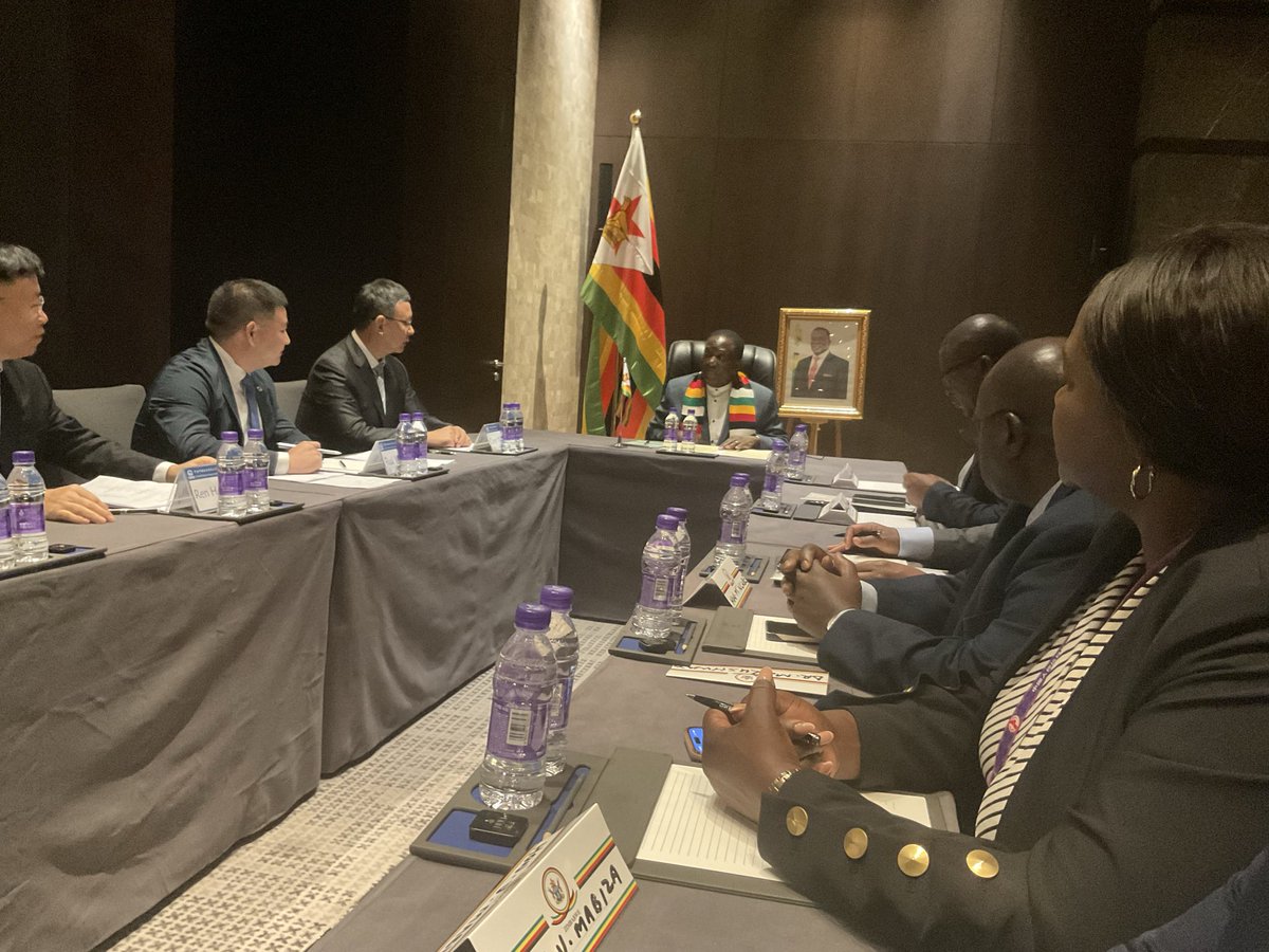 China is not only a friend but a serious investor..

The future of Zimbabwe is here..

Zimsanctions Must FALL 
Maginitsky Sanctions Must FALL 
ZIDERA Must FALL 

No SANCTIONS No CRY