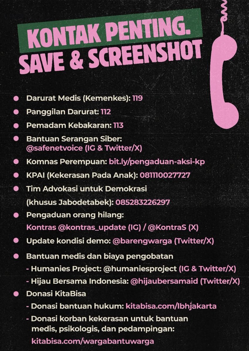 垣警手 #RESETINDONESIA tweet media