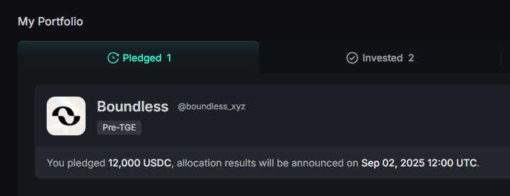 lucasdinh0x's tweet image. The final allocation @boundless_xyz will be revealed at 12H UTC today

I believe they will allocate mostly to smart followers with high yaps or tweet about the project a few times, expect over 50% of allocation,

Let&apos;s see how much we will get, I think I will own more.