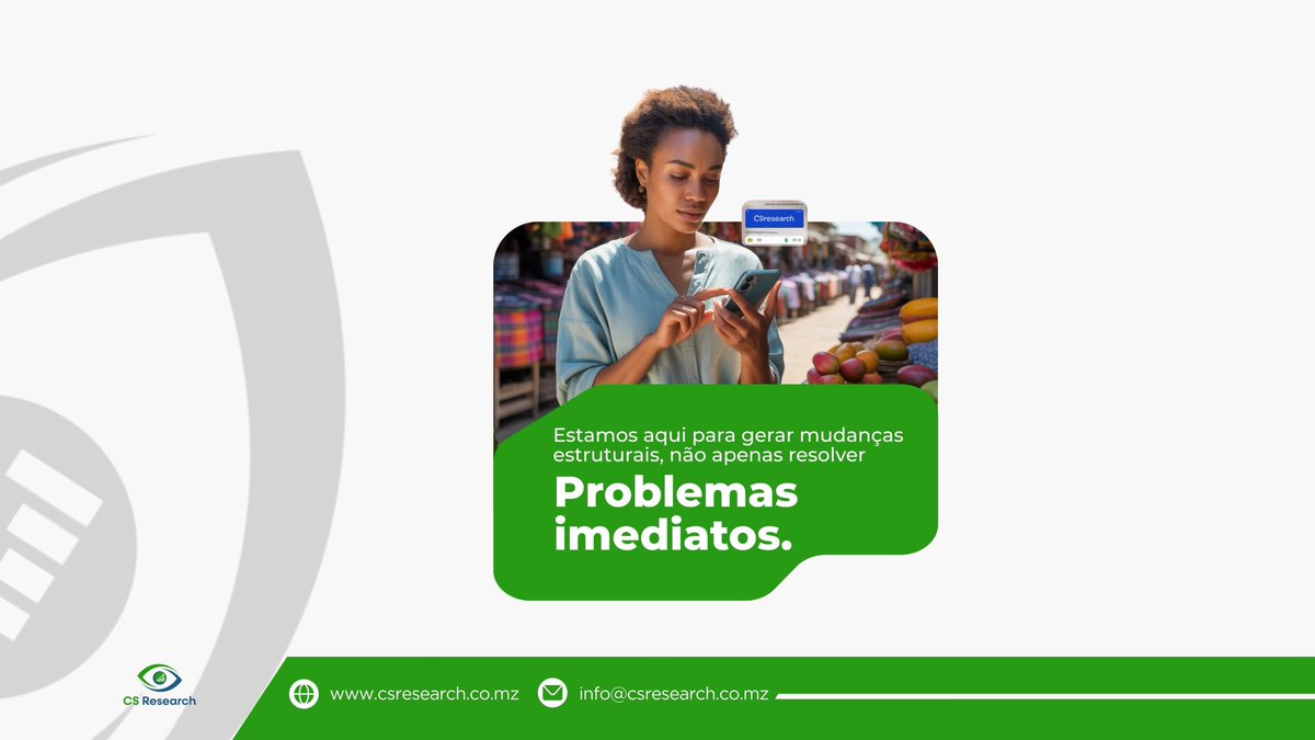 CSResearch_lda's tweet image. 🌍 Acreditamos que problemas locais exigem soluções inteligentes e imediatas. 
Na CS Research, unimos tradição e inovação para gerar valor real.

#CSResearch #RelatorioDePesquisa #Insights
#DadosClaros #PlanejamentoEstrategico