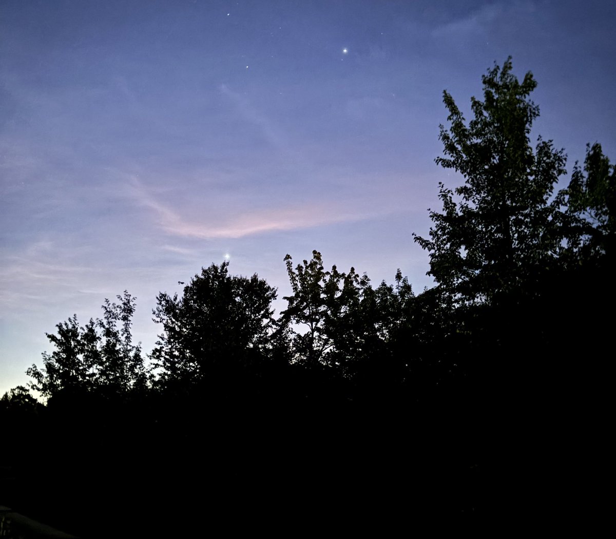 Great views of Venus and Saturn this morning, in the southeast sky.