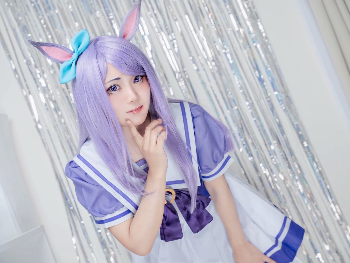 ⚠︎cosplay
ウマ娘 🐎 Uma Musume Pretty Derby
メジロマックイーン 💜 Mejiro McQueen 

「 お疲れ様です。
   無理はなさらぬよう、
   くれぐれもご自愛くださいね 」

 #夏のグレイッシュパーティ2025