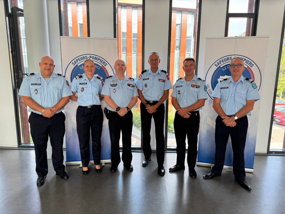 Sdis_95's tweet image. [#Rencontre] Ce matin, les directeurs et adjoints des #Sdis franciliens se sont réunis au Centre de formation départemental du Val d’Oise. 🤝

Cette rencontre, essentielle pour renforcer les liens qui nous unissent, a permis de faire un point d’étape sur l’ensemble des dossiers…