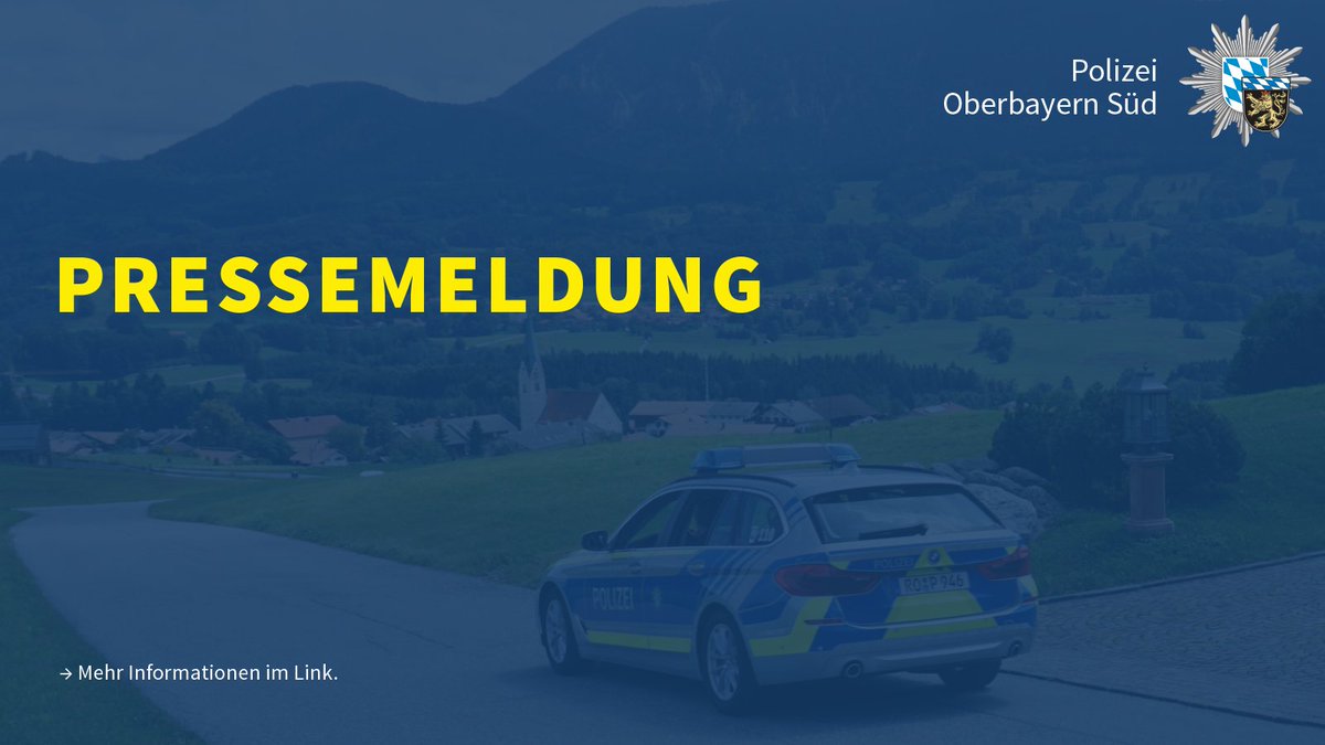polizeiOBS's tweet photo. #ReitImWinkl
Brand in einer Ferienwohnung ohne Verletzte.
#BadReichenhall
21-jähriger Tatverdächtiger nach zurückliegendem versuchtem Raubüberfall verhaftet.
#Ruhpolding
58-jähriger Kletterer stürzt tödlich ab.
#Fischbachau
Brand eines Dachstuhls.
🔗https://t.co/nexrEItgEm https://t.co/C2M1YaWPnS