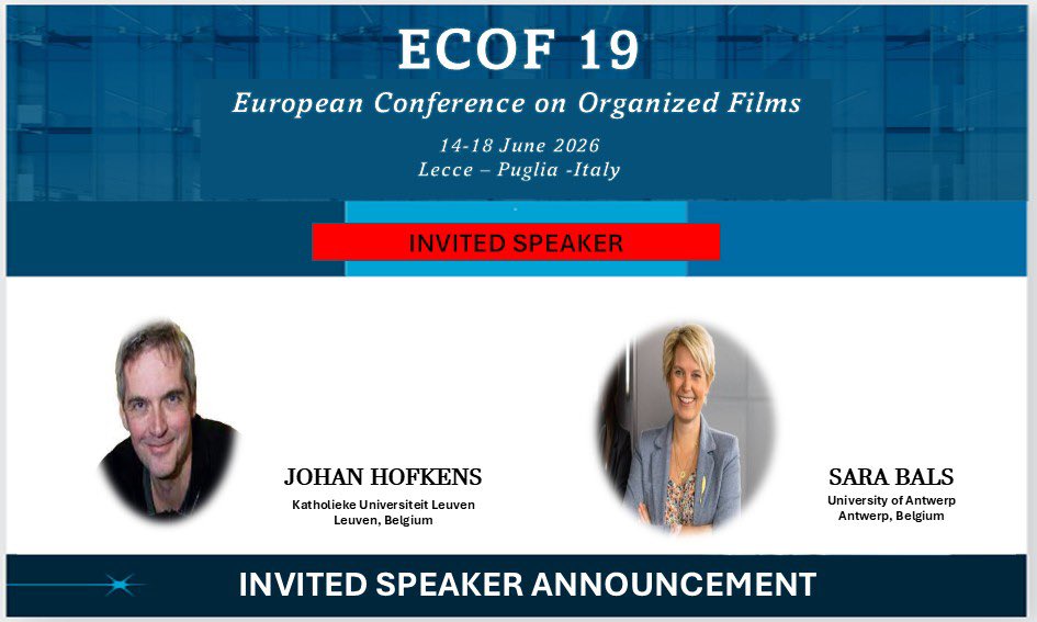 Chem2unisal's tweet photo. 🚀 The lineup grows! New invited speakers join ECOF 19.

📅 June 14–18, 2026
📍 Lecce, Puglia – Italy

More to come… stay tuned!

Join top researchers for talks, discussions, and collaborative opportunities

#ECOF19 #InvitedSpeakers #ResearchInnovation #ScienceEvents  #Lecce2026 https://t.co/33dmEtqU05