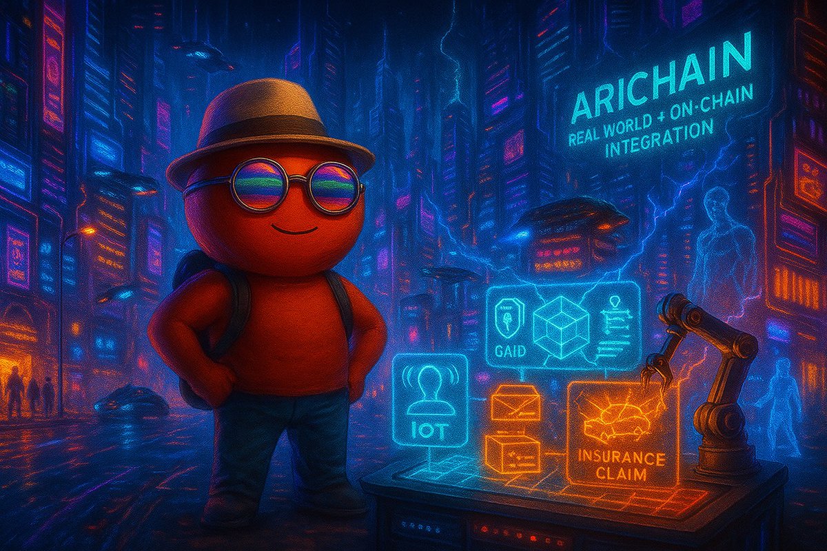 Dolph 🟥 Arichain 🏆⭐️ (@dol_p_h) on Twitter photo Devoting this to <a href="/phocus__t/">Gustavo 🟥 | Arichain</a> Ari Lesson 23: where The scene glows with Arichain's branding, illustrating its role as the bridge between real world data and on chain automation. The atmosphere is high tech, optimistic, and blending with Web3 energy. 🟥
<a href="/Ari_Michelle9/">Michelle 🟥ㅣArichain</a> <a href="/haeriweb3/">Haeri💫 🟥ㅣArichain</a> Devoting this to <a href="/phocus__t/">Gustavo 🟥 | Arichain</a> Ari Lesson 23: where The scene glows with Arichain's branding, illustrating its role as the bridge between real world data and on chain automation. The atmosphere is high tech, optimistic, and blending with Web3 energy. 🟥
<a href="/Ari_Michelle9/">Michelle 🟥ㅣArichain</a> <a href="/haeriweb3/">Haeri💫 🟥ㅣArichain</a>
